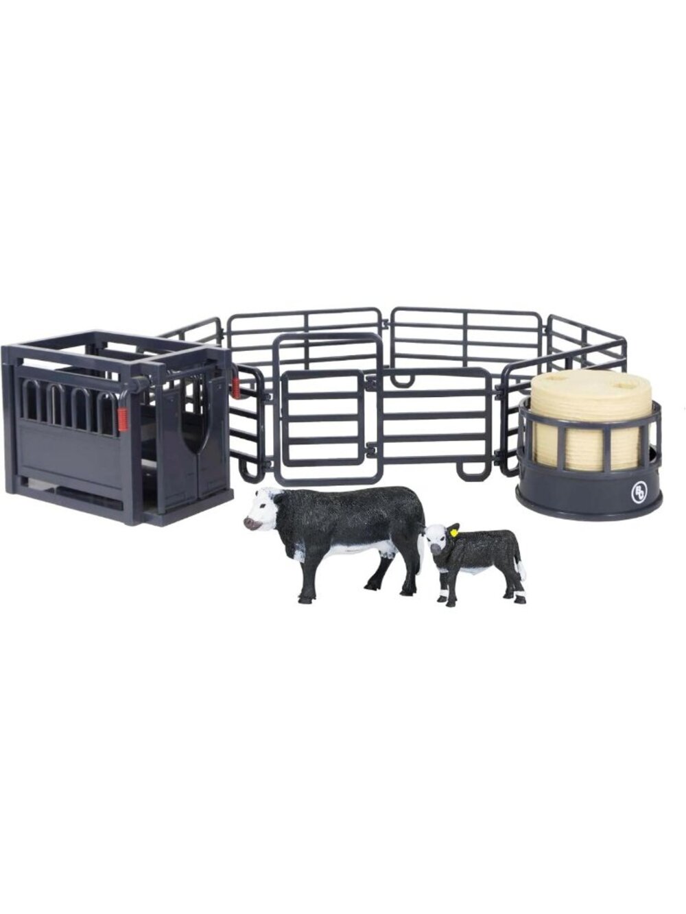 12-Piece Farm Animal Toy Set for Kids - Fun Ranch Playset for 3+ Years Old